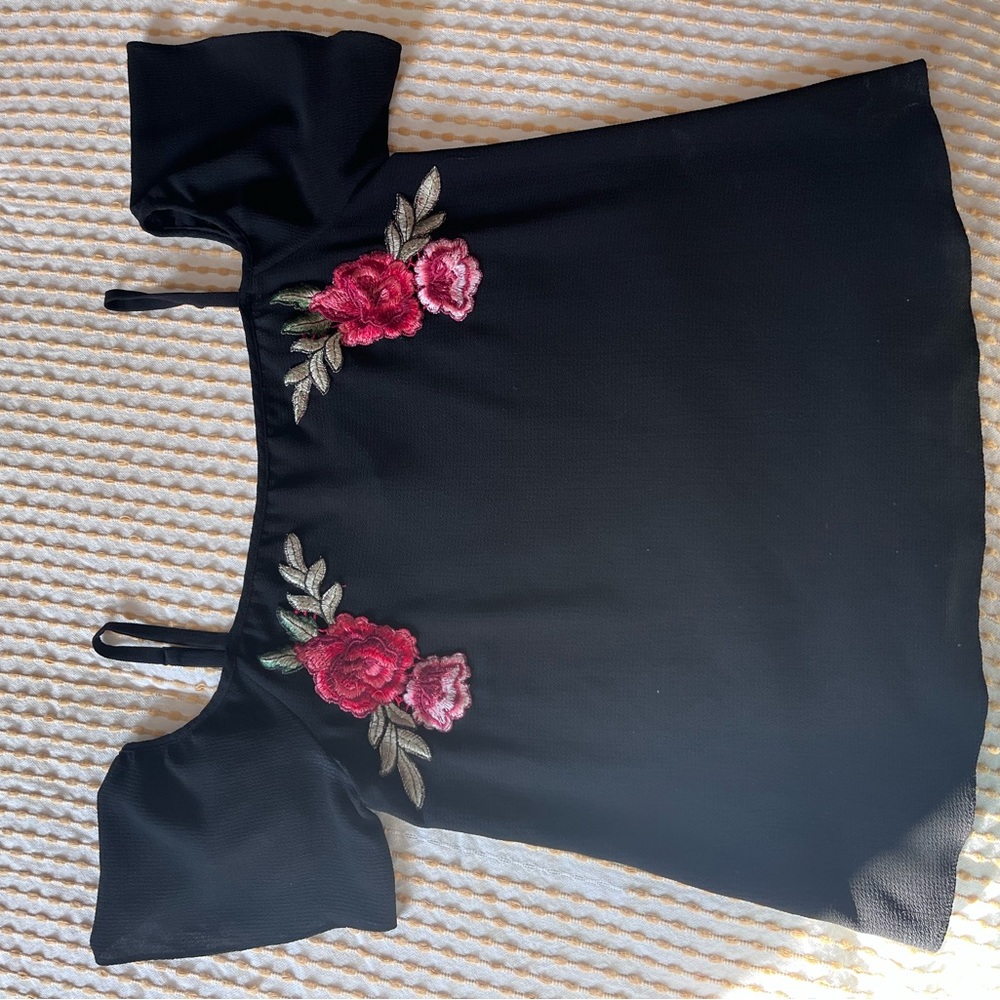 By and by black blouse